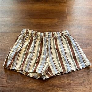 Boho Linen Shorts